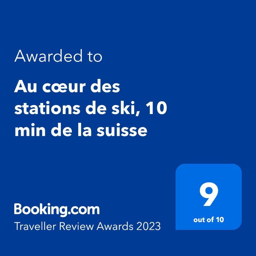 Au Coeur Des Stations De Ski, 10 Min De La Suisse Damprichard Dış mekan fotoğraf
